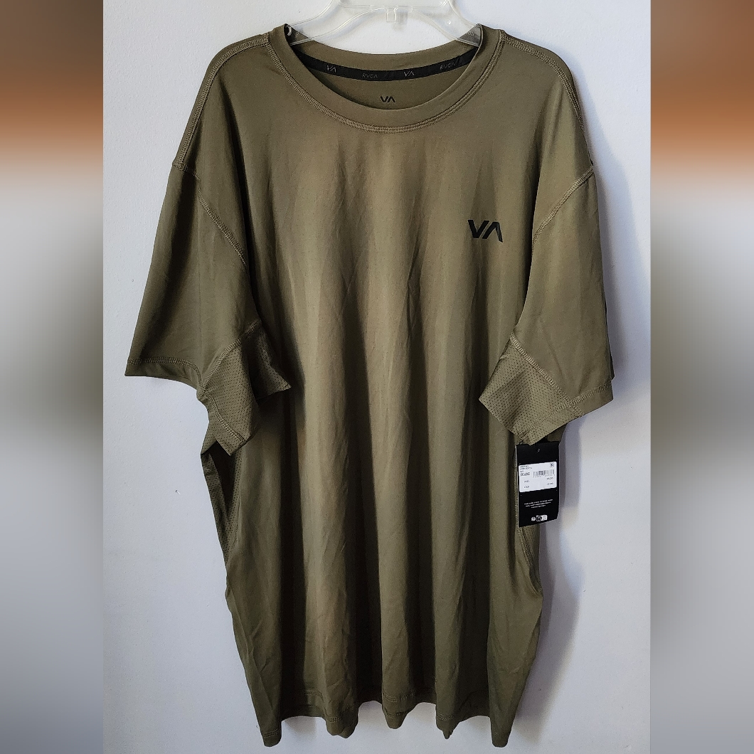 Nwt Rvca Sport Vent Performance Tee Xxl
